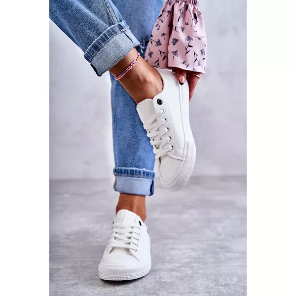  Dámske tenisky BIG STAR KK274010 BIELA ​​Big Star Shoes 