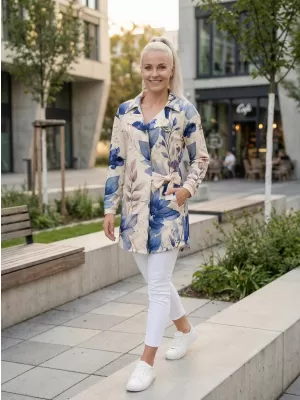Dámska prémiová bunda ALTISPORT VOJ/ALW102MI05 BÉŽOVÁ
