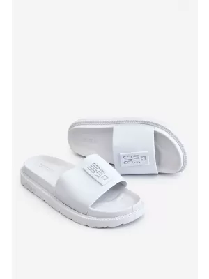 Dámske šľapky BIG STAR LL274428 BIELA ​​Big Star Shoes