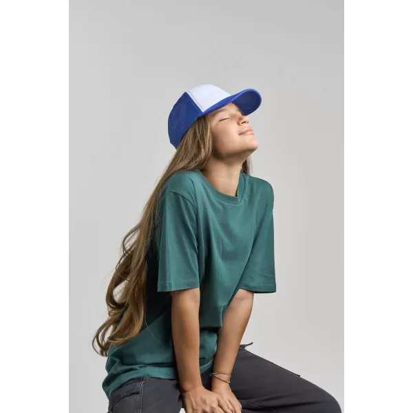  Čiapka ATLANTIS | Kid Rapper-S WHITE/NAVY 