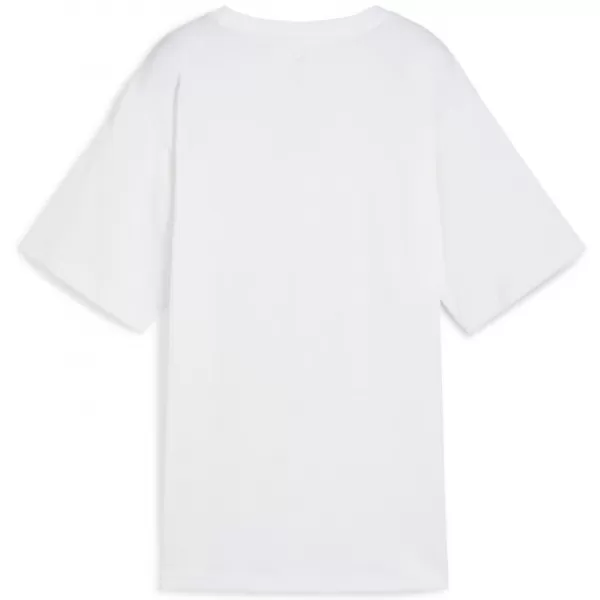  Tričko PUMA ESS RELAXED TEE 684971-02 BIELY 