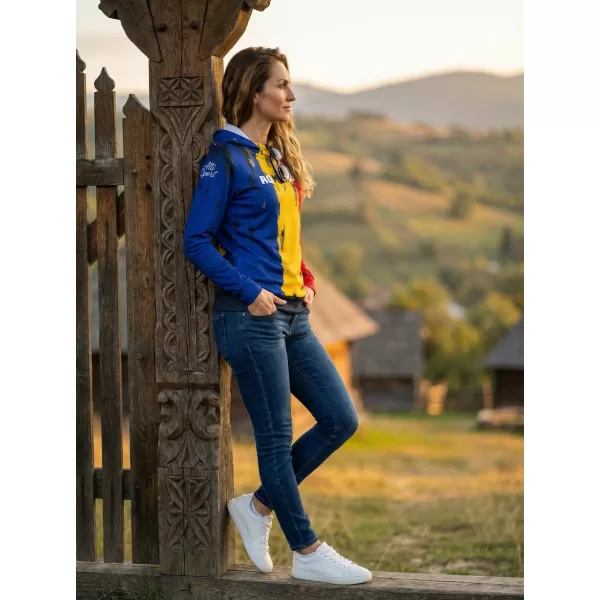  Dámska prémiová funkčná mikina ALTISPORT VOJ/ALW036RO/MI01 PRUHY 