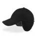 Čiapka ATLANTIS | Techno Flap-S BLACK