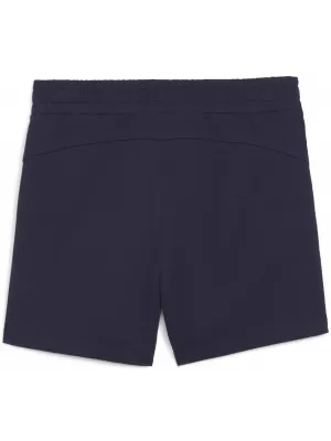 Dámske šortky PUMA TEAMGOAL CASUALS SHORTS WMN 658611_06 PUMA NAVY/PUMA WHITE