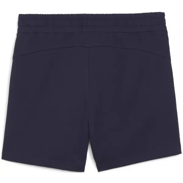  Dámske šortky PUMA TEAMGOAL CASUALS SHORTS WMN 658611_06 PUMA NAVY/PUMA WHITE 