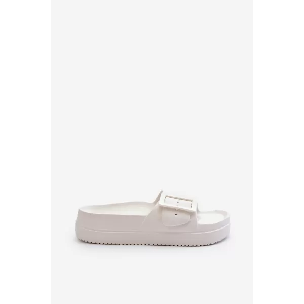  Dámske šľapky BIG STAR NN274A661 BIELA ​​Big Star Shoes 