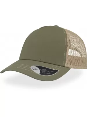 Čiapka ATLANTIS | Rapper Canvas OLIVE/KHAKI