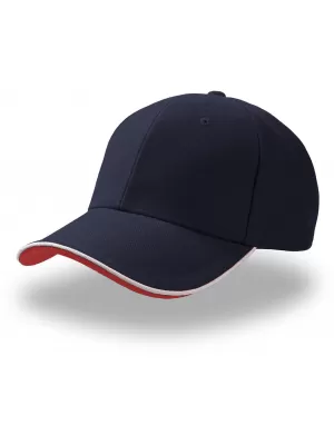 Čiapka ATLANTIS | Pilot Piping Sandwich NAVY/WHITE