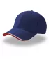 Čiapka ATLANTIS | Pilot Piping Sandwich ROYAL/WHITE