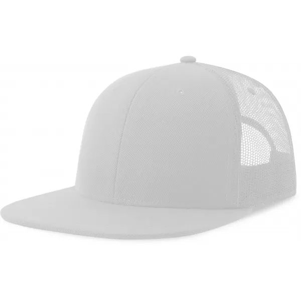  Čiapka ATLANTIS | Snap Mesh-S WHITE/WHITE 