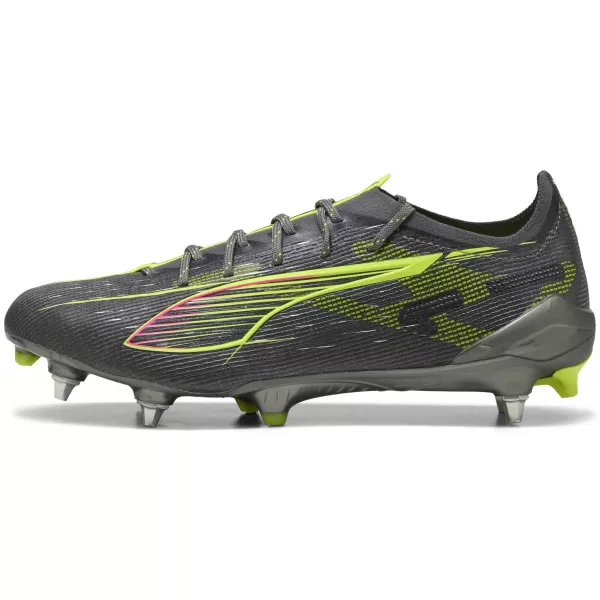  Topánky PUMA ULTRA 5 ULTIMATE MXSG 108343_03 ZASIAHNUTÉ STRIEBORNÉ /ŽLTÉ /SLNKO 