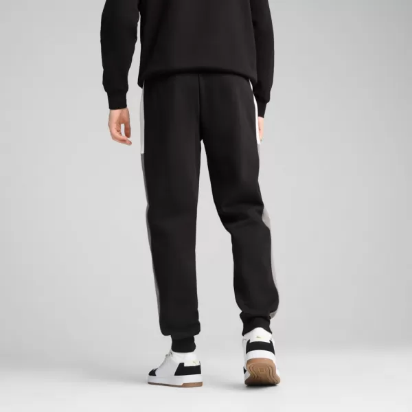  Pánske tepláky PUMA ESS BLOCK SWEATPANTS FL CL 684688-01 ČIERNA 