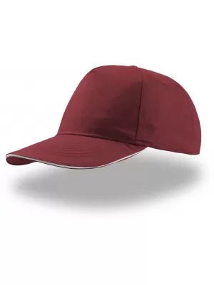 Čiapka ATLANTIS | Start Five Sandwich BURGUNDY