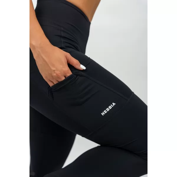  Legíny s vysokým pásom LEG DAY GOALS 248 BLACK Nebbia 