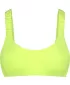 Dámske bikiny - najvyššia časť NORDBLANC NBSSS8209 ŽLTÝ