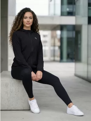 Dámska bunda PUMA RUN VELOCITY WOVEN JACKET W 526584-01 ČIERNY