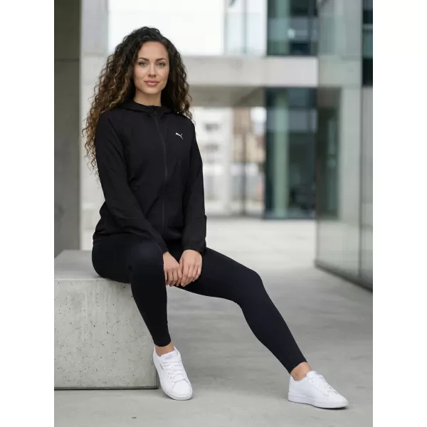  Dámska bunda PUMA RUN VELOCITY WOVEN JACKET W 526584-01 ČIERNY 