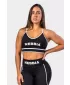 Stredná podporná športová podprsenka MY RULES 608 BLACK Nebbia