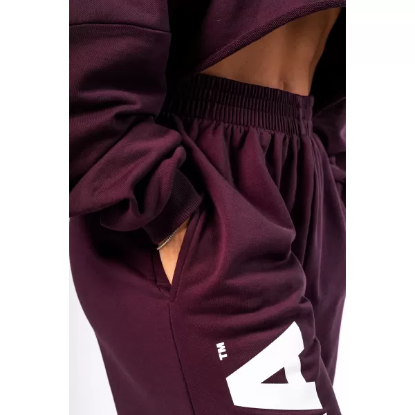  Voľné voľné tepláky BOYFRIEND STYLE 432 DARK RED Nebbia 
