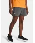 Pánske šortky UNDER ARMOUR LAUNCH 5'' SHORTS 1382617-025 SIVÁ