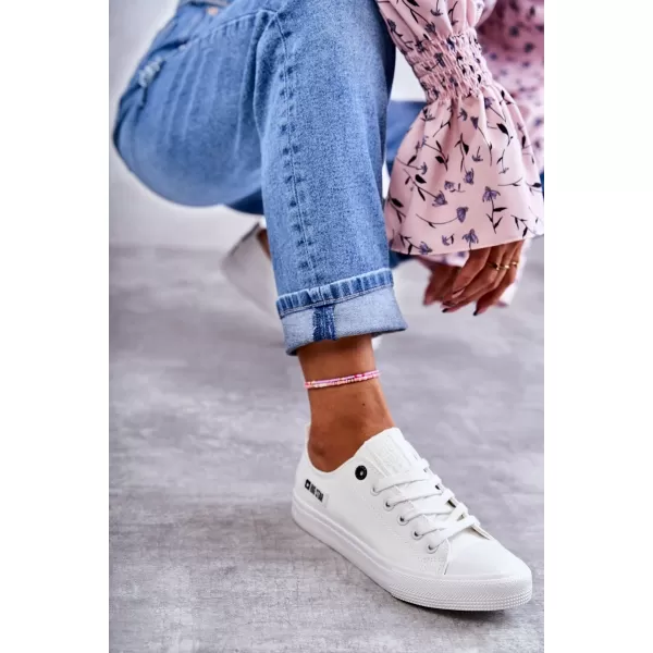  Dámske tenisky BIG STAR KK274010 BIELA ​​Big Star Shoes 