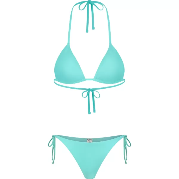  Dámske bikiny - najvyššia časť NORDBLANC NBSSS8208 TYRKYSOVÝ 