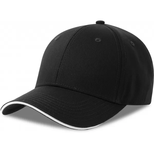 Čiapka ATLANTIS | Sport Sandwich-S BLACK 