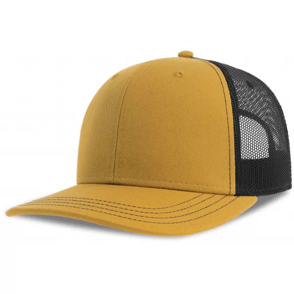  Čiapka ATLANTIS | Sonic-S MUSTARD/BLACK 
