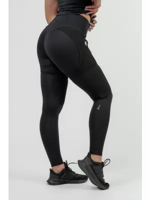 Dámske športové legíny s INTENSE Mesh 838 BLACK Nebbia