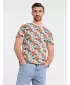 Pánske tričko OMBRE OM-TSFP-0249 BIELA