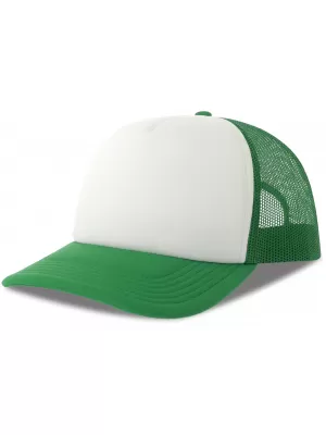 Čiapka ATLANTIS | Rapper-S WHITE/GREEN