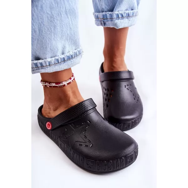  Dámske šľapky BIG STAR II275001 ČIERNA Big Star Shoes 