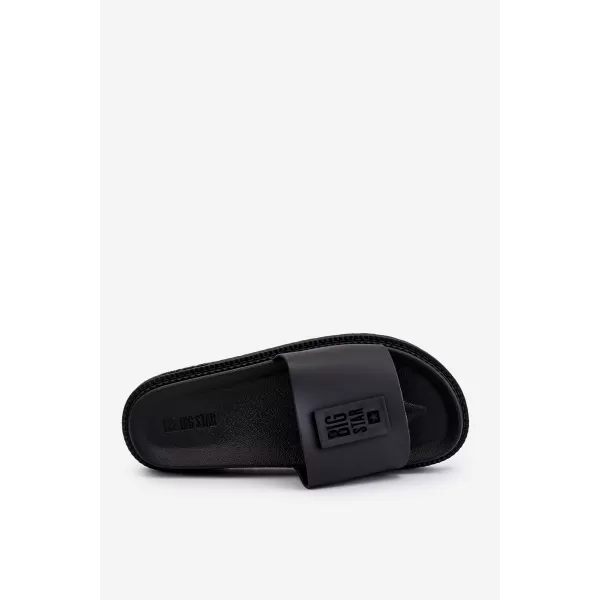  Dámske šľapky BIG STAR LL274429 ČIERNA Big Star Shoes 