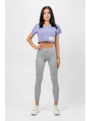 Crop top tričko POWERHOUSE 279 SVETLO PURPLE Nebbia
