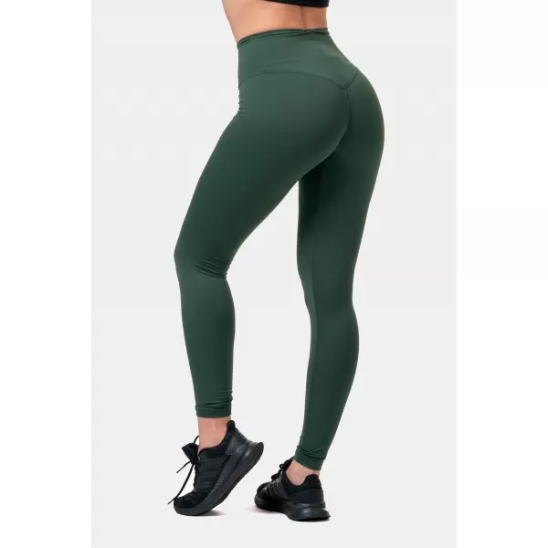  Klasické HERO legíny s vysokým pásom 570 DARK GREEN Nebbia 