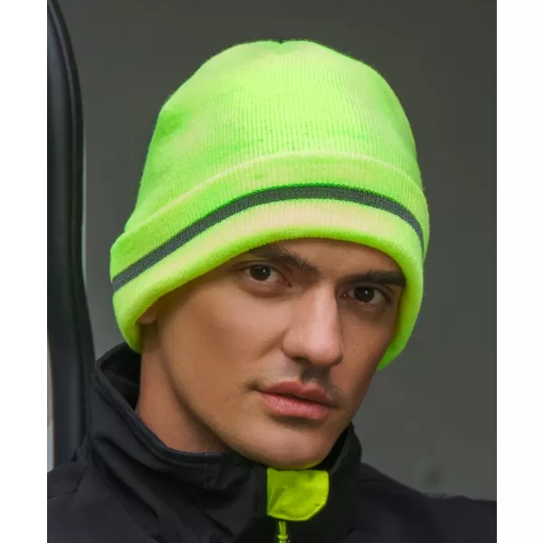 Čiapka ATLANTIS | Workout-S YELLOW FLUO 