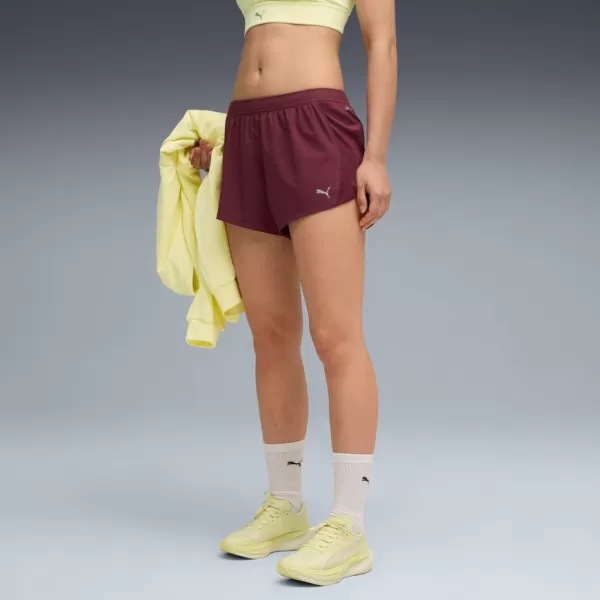  Dámske šortky PUMA W RUN VELOCITY 3 SHORT 526585-96 ČERVENÝ 