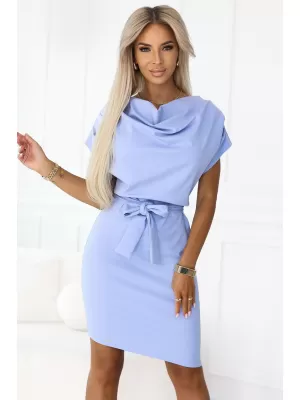 Šaty NUMOCO ROXI 240-6 SVETLO MODRÁ