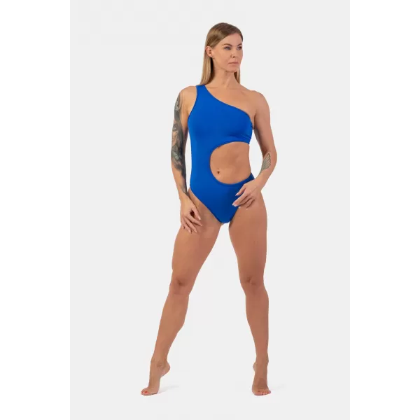  Asymetrické monokiny na jedno rameno 459 BLUE Nebbia 