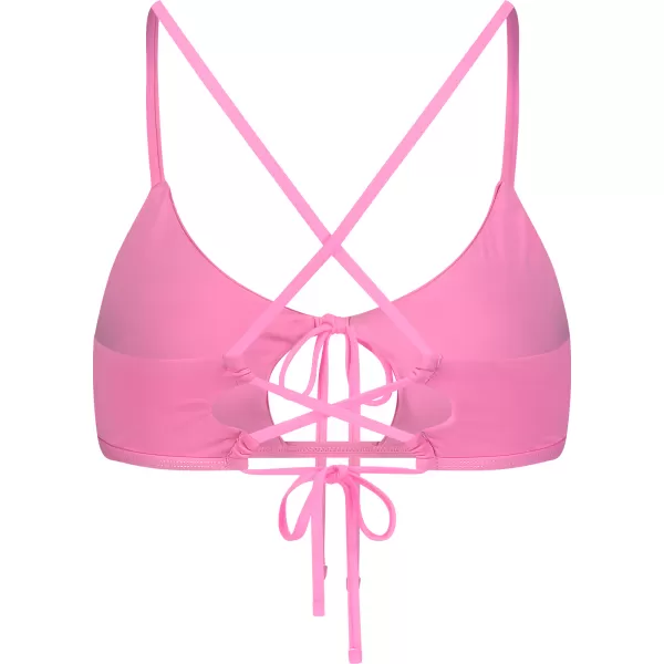  Dámske bikiny - najvyššia časť NORDBLANC NBSSS8211 RUŽOVÝ 