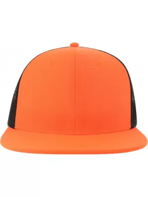 Čiapka ATLANTIS | Snap Mesh-S ORANGE/BLACK