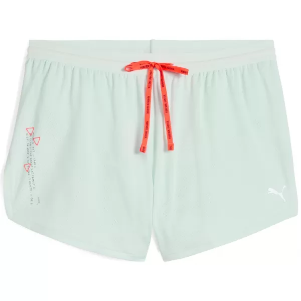  Dámske šortky PUMA EVRYDAY KNIT 3 SPLT SHRT ?W 526664_50 POKOJNÁ MODRÁ 