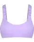 Dámske bikiny - najvyššia časť NORDBLANC NBSSS8209 FIALOVÝ
