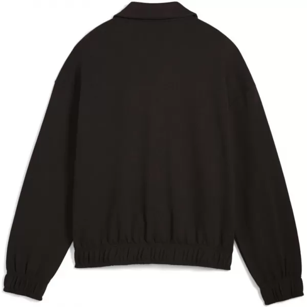  Dámska bunda PUMA T7 RELAXED TRACK JACKET 632137-01 ČIERNY 