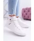 Dámske kožené členkové topánky BIG STAR V274541FW Biela Big Star Shoes