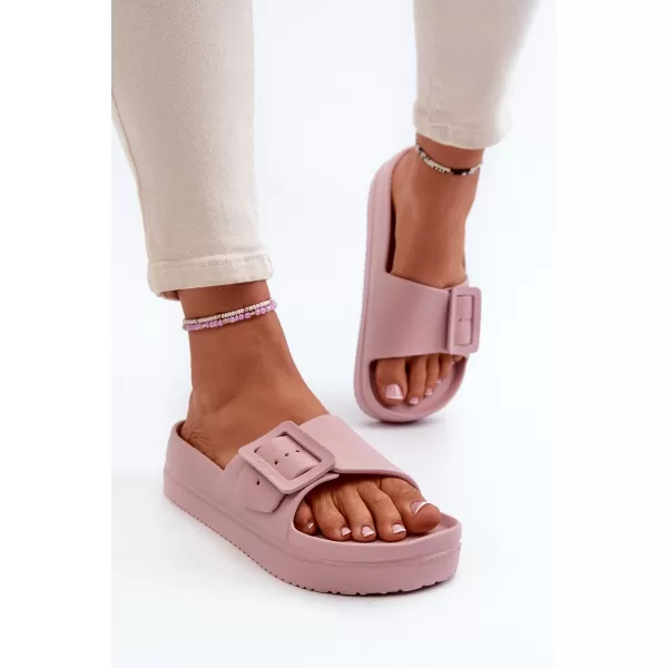  Dámske šľapky BIG STAR NN274A663 RUŽOVÁ Big Star Shoes 