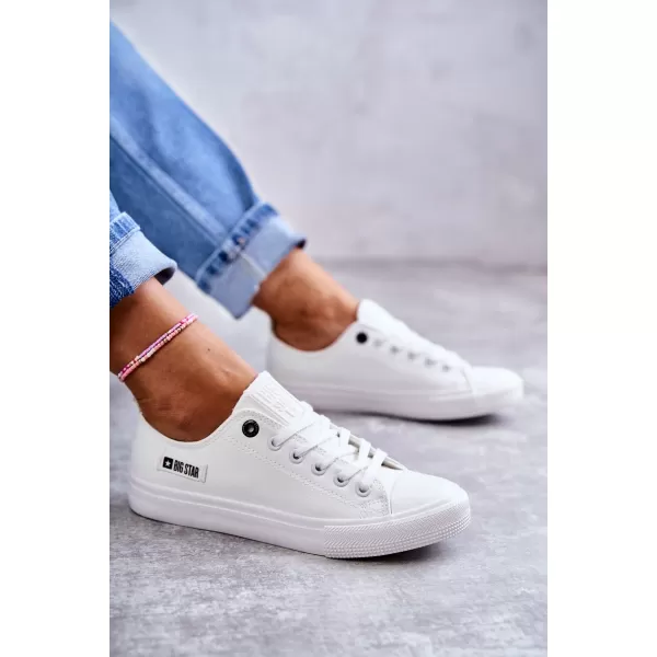  Dámske tenisky BIG STAR KK274010 BIELA ​​Big Star Shoes 
