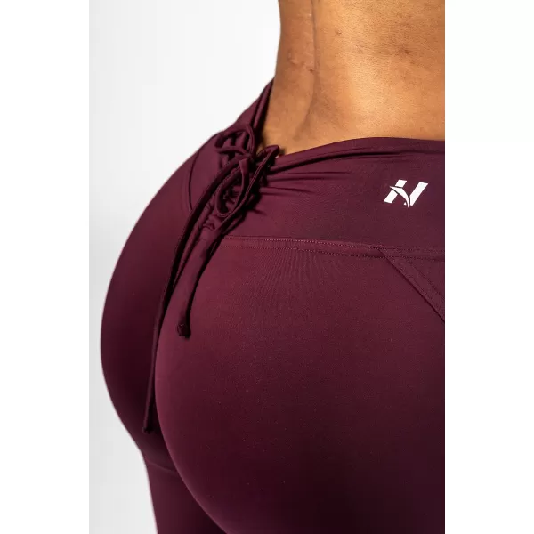  Formujúce legíny so šnurovaním STRONG BEAUTY 426 DARK RED Nebbia 