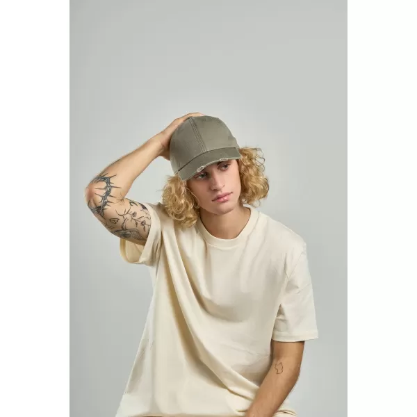  Čiapka ATLANTIS | Dad Hat Destroyed-S OLIVE 