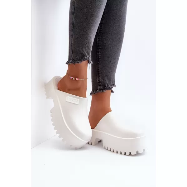  Dámske šľapky BIG STAR NN274015 BIELA ​​Big Star Shoes 